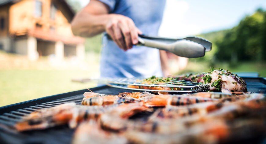 grillades au barbecue